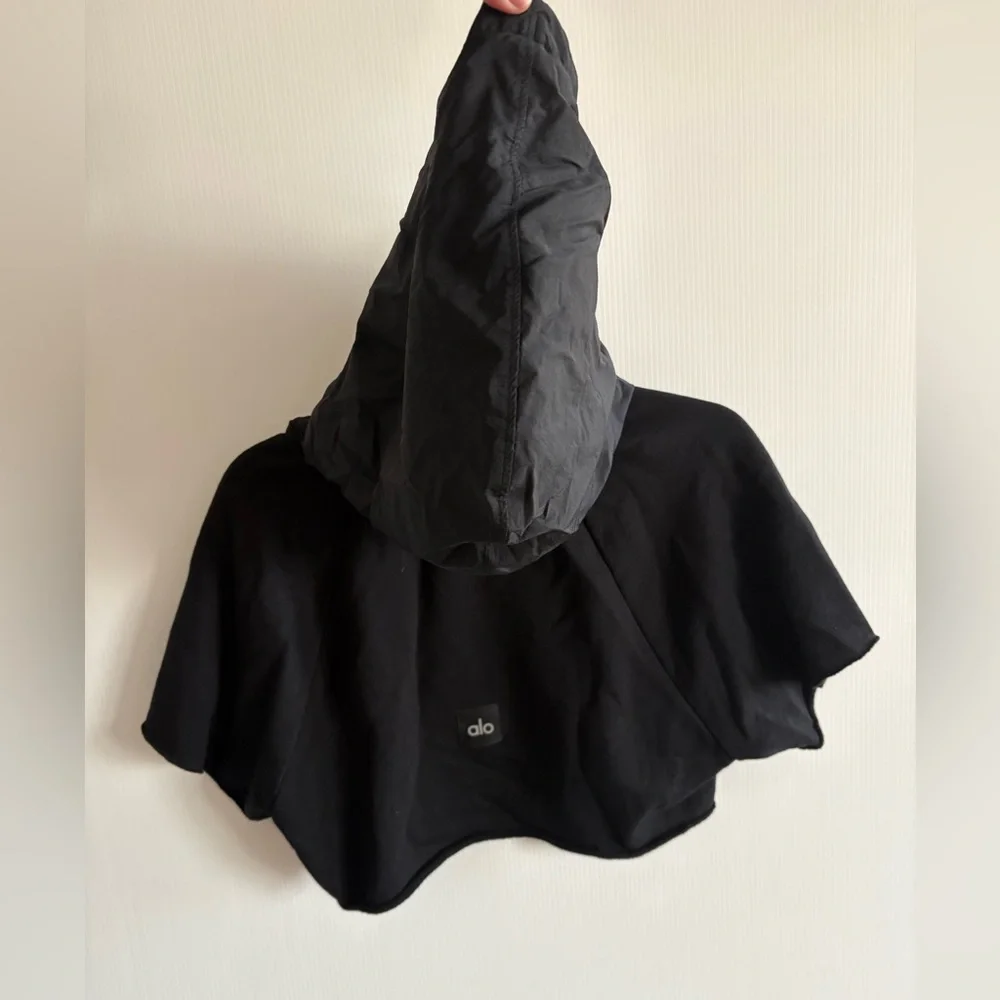 (SOLD) ALO Cropped Short Sleeve Hoodie - Picture 8 of 10